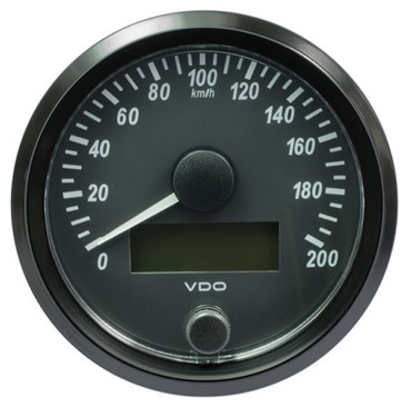 SingleViu Speedometer 200 Kmh Gauge